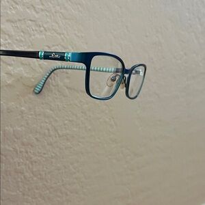 Lilly Pulitzer Chapman prescription eyeglass frames.